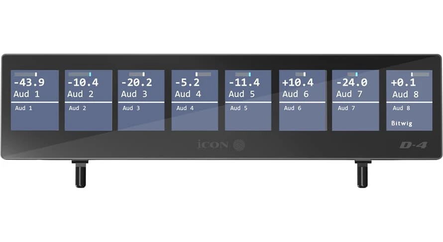 ICON CONTROL SURFACES D4 Display für P1-X